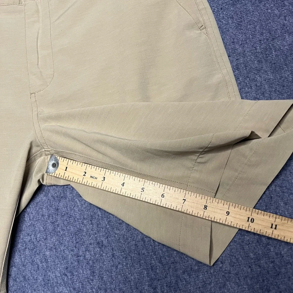 Lot of 3 Faherty All Day Shorts Mens 31 Hybrid Khaki Gray Charcoal Stretch 9in